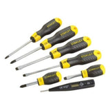 STANLEY | Cushion Grip Screwdriver Set with Voltage Tester 6Pcs | 0-65-009