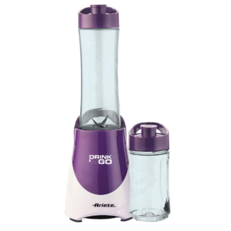 ARIETE | DRINK NGO Smoothie Blender with 1 Jar 300W White/Purple | 0563