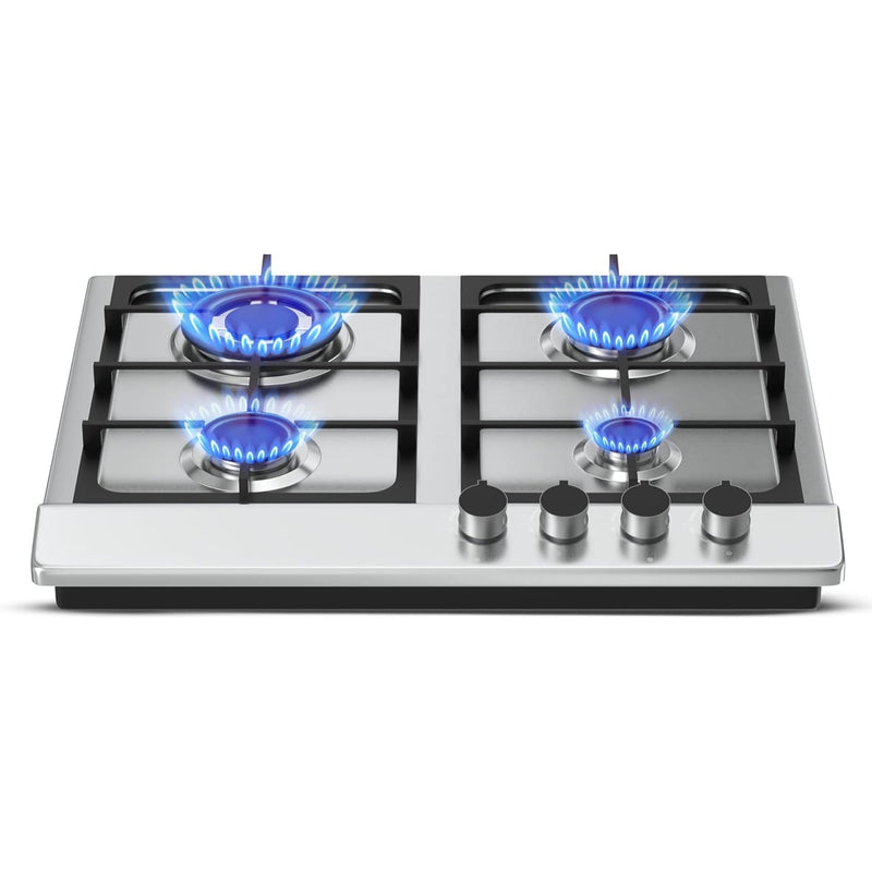 NIKAI | 4 Burner Gas Hob Silver | NGH3005N
