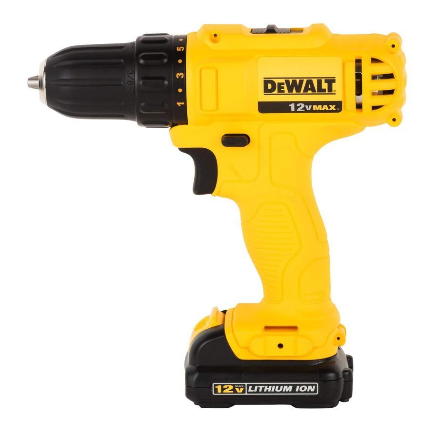 DEWALT | 12V Drill Driver 2 Battery 1.3 Ah + Charger | DCD700C2-B5