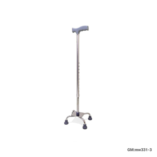 Quad Cane For The Elderly with wide base | mw331-3