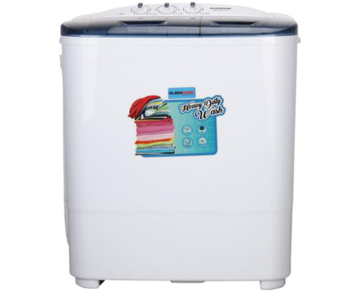 OLSENMARK | 360W Twin Tube Washing Machine - White | OMSWM1522