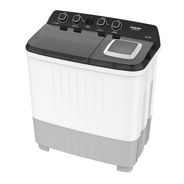 NIKAI | Top Load Twin Tub Washing Machine 9 kg White | NWM900SPN2B