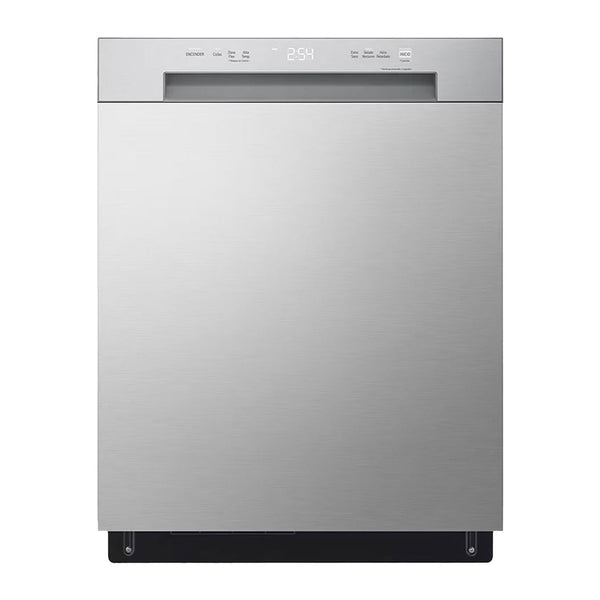 LG | QuadWash Inverter Direct Drive Dishwasher 5 Program Silver | DFC612FV