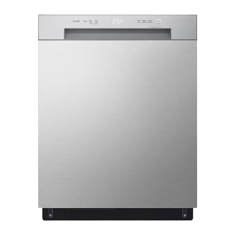 LG | QuadWash Inverter Direct Drive Dishwasher 5 Program Silver | DFC612FV