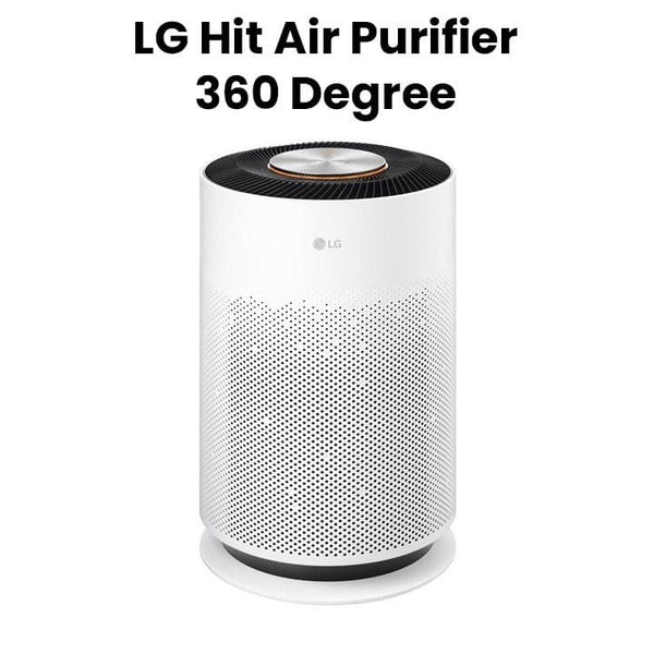 LG | PuriCare 360 Air Purifier Hit Multi Filtration System Compact In Size Wi-Fi Enabled White | AS60GHWG0