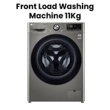 LG | 11Kg Front Load Washing Machine With Advanced Washing Technology Large Capacity And Efficient Cleaning Performance Platinum | F4Y5EYGYPV