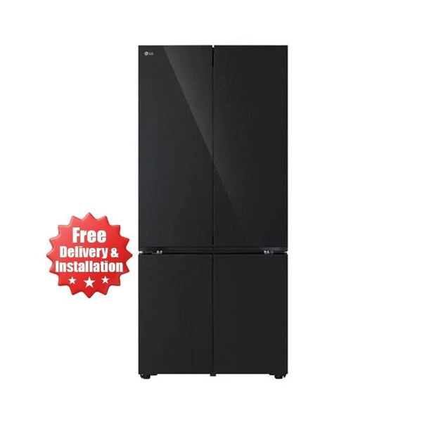 LG | Multi Door Refrigerator 611L Fresh Converter+ Efficient Cooling Performance - Black |  GR-B30FFGPB