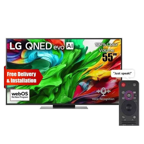 LG | 55" QNED 4K Smart TV With Advanced QNED Display And Smart Features Black | 55QNED86A6A