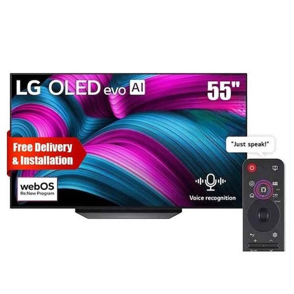 LG | 55" OLED 4K Smart TV With Stunning OLED Picture Quality And Smart Features Black | OLED55CS5VA