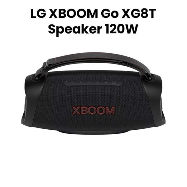 LG | XBOOM Go Wireless Speaker HDR Support Stylish Design Dolby Vision And Dolby Atmos Energy Efficient Black | XG8T