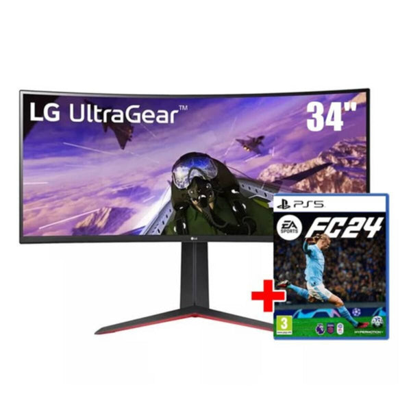 LG | 2023 34inch Ultra Gear QHD Curved Gaming Monitor | 34GP63A-B