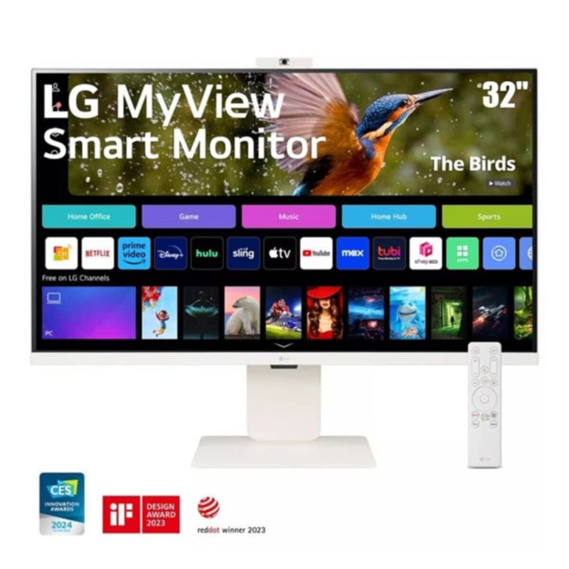 LG | MyView 32ÃƒÆ’Ã†â€™Ãƒâ€šÃ‚Â¢ÃƒÆ’Ã‚Â¢ÃƒÂ¢Ã¢â€šÂ¬Ã…Â¡Ãƒâ€šÃ‚Â¬ÃƒÆ’Ã¢â‚¬Å¡Ãƒâ€šÃ‚Â 4K UHD IPS Smart Monitor, webOS | 32SR85U-W