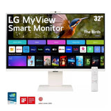 LG | MyView 32ÃƒÆ’Ã†â€™Ãƒâ€šÃ‚Â¢ÃƒÆ’Ã‚Â¢ÃƒÂ¢Ã¢â€šÂ¬Ã…Â¡Ãƒâ€šÃ‚Â¬ÃƒÆ’Ã¢â‚¬Å¡Ãƒâ€šÃ‚Â 4K UHD IPS Smart Monitor, webOS | 32SR85U-W