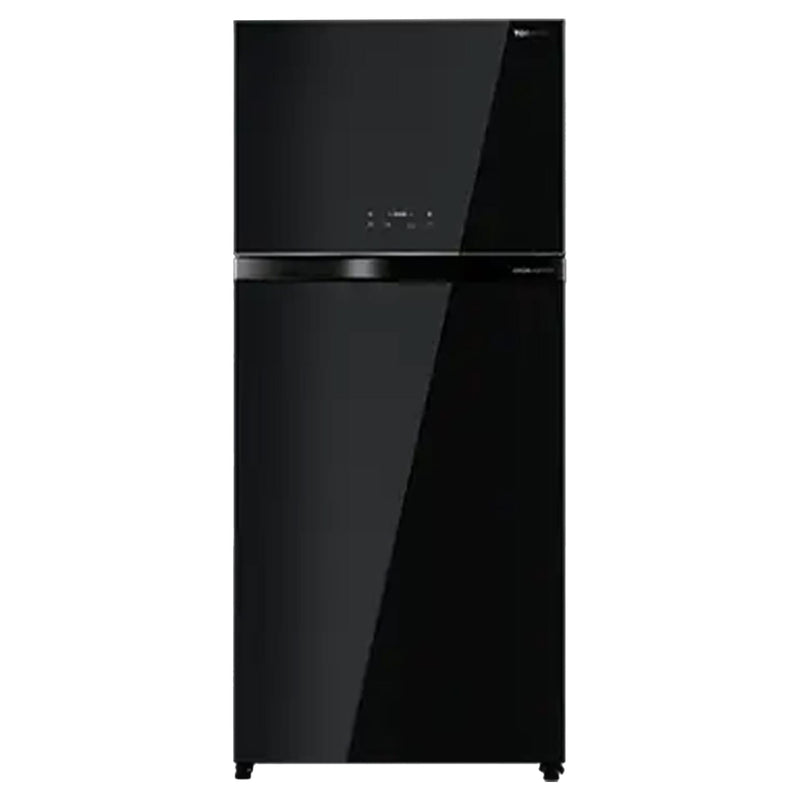 TOSHIBA | Double Door Refrigerator 835Ltrs  Black Glass | GR-RT835WE-PGF(XK)