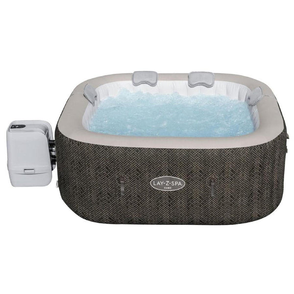 BESTWAY | Lay-Z-Spa Hawaii Maxhold Energysense Ultrafit Smart Airjet 6 Blue Square 1.80M X 1.80M X 71CM | BES115TOY01960
