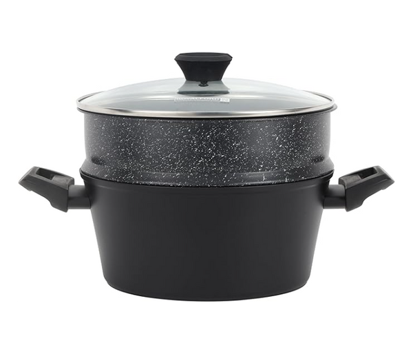 ROYALFORD | 24cm Casserole Steamer with Glass Lid | RF12623
