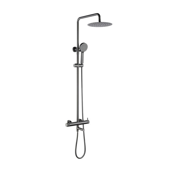 MILANO | Plus Ciro Rain Shower Column Set Matt Grey | 140100100934