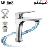 MILANO | Coral Basin Mixer With Click Pop Up Waste | 140100200554