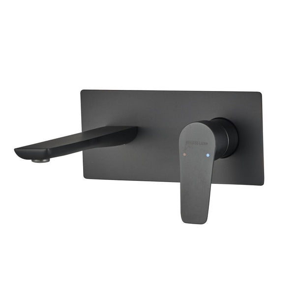 MILANO | Plus Bayz Plus Wall Mounted Basin Mixer Matt Black | 140102800722