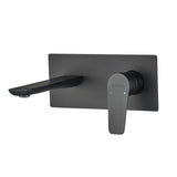 MILANO | Plus Bayz Plus Wall Mounted Basin Mixer Matt Black | 140102800722