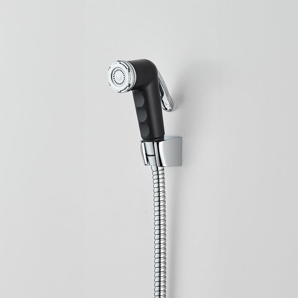 MILANO | Plus Stone Shattaf Set Matt Black Stylish Handheld Bidet Spray Matte Black Finish Modern Bathroom Accessory | 140200100278