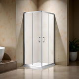 MILANO | Shower Cubical 900 900 1950 Chrome Bb 4Fm Made In China | 140300900001