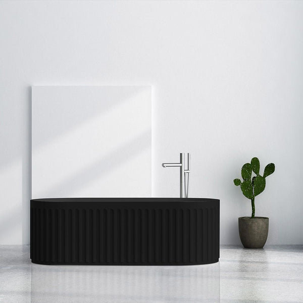 MILANO | Plus Anthem Freestanding Bath Tub 1700X750X550 Matte Black | 140400400169