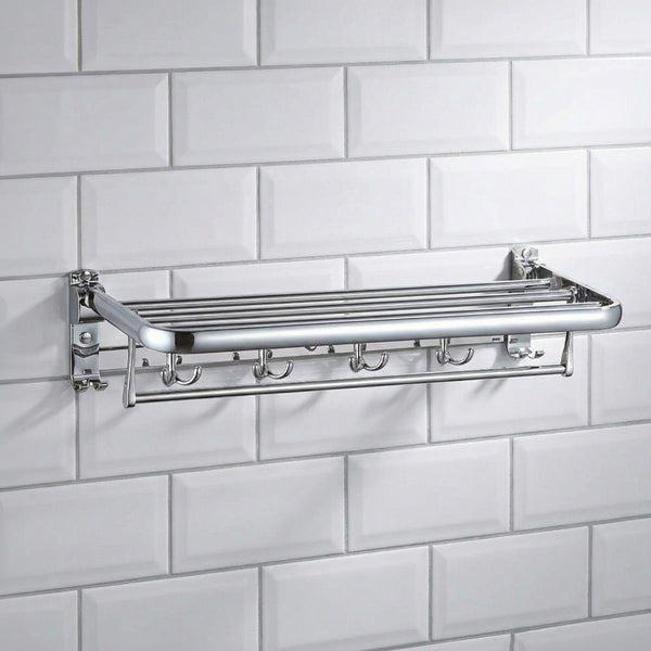 MILANO | Rena Towel Shelf With Hook | 140400500620
