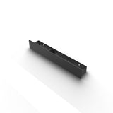 MILANO | SS Wall-Mounted Shelf Heavy-Duty Stainless Steel Bathroom & Kitchen Storage Rack Rust-Resistant Space Saving Design with Modern Matte Finish 65 Cm Black | 140400501212