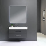 MILANO | Thea Vanity With Led Mirror 1000 500 2Cnts Set Model No.Hs16405 | 140500201348