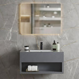 MILANO | Sintered Stone Vanity With Mirror 800x500x400 Model N6079 2 Ctns Set |142400101276
