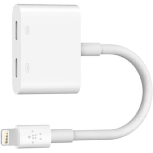 BELKIN | Lightning Audio + Charge Rockstar,4",White | F8J198btWHT