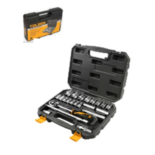 TOLSEN | 22Pcs Industrial Socket Set 1/2"inch | 15139