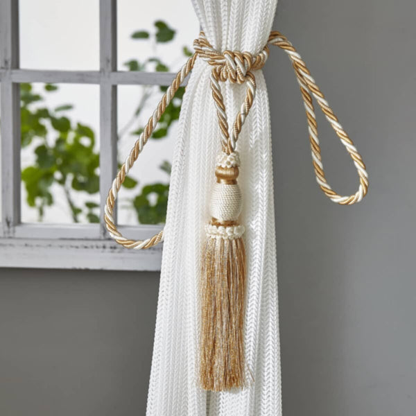 HOMEBOX | Maura Tassel Detail Curtain Tie Back | 154758531