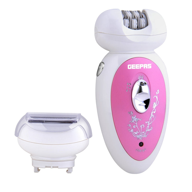 GEEPAS | 2-in-1 Rechargeable Ladies Epilator Set | GLS8679