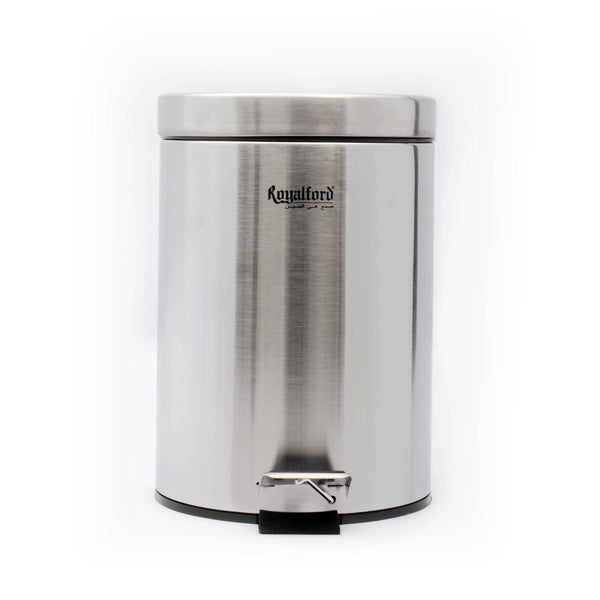 ROYALFORD | 5Ltrs Stainless Steel Pedal Bin | RF5125