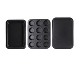ROYALFORD | 3 Piece Baking Set Black | RF9900