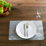 HOMEBOX | Blossom 12-Piece Placemat and Coaster Set | 162777696