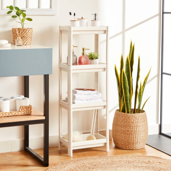 HOMEBOX | Allure Bios Rectangle 4-Tier Bathroom Caddy - 36x23x100 cm | 165284958
