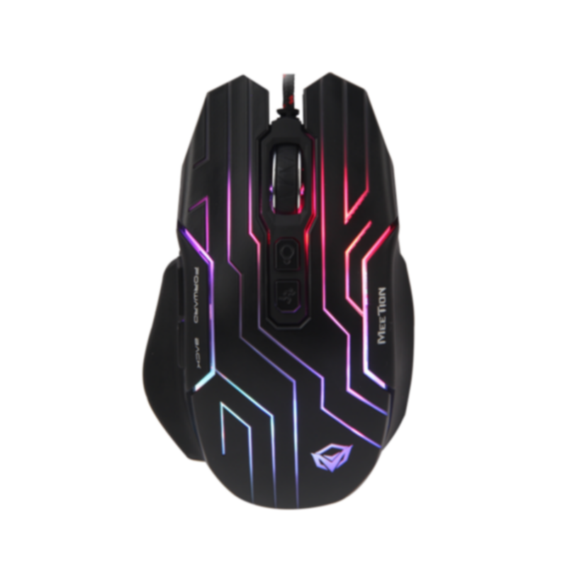 MEETION | Dazzling Wired Gaming Mouse | MT-GM22