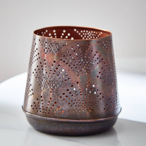 HOMEBOX | Splendid Metal Votive - 10x10x9 cm | 166009109