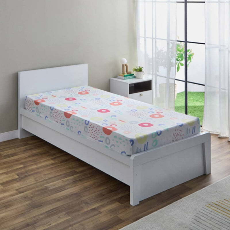 HOMEBOX | Nora Regina Single Microfibre Fitted Sheet - 90x190+25 cm | 166263083