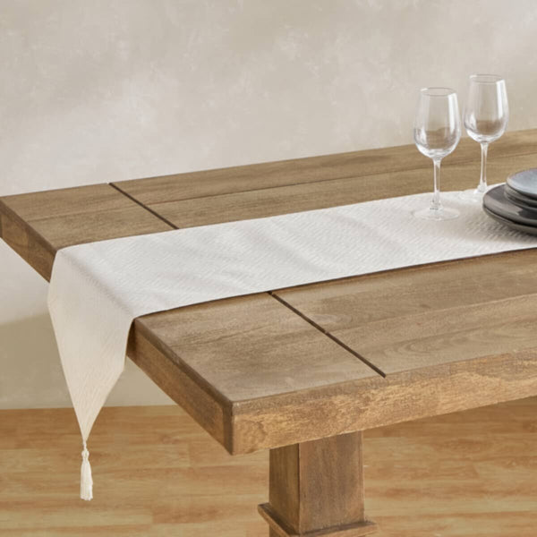 HOMEBOX | Harper Alim Jacquard Table Runner - 33x120 cm | 166593356