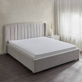 HOMEBOX | Bristol Polycotton King Fitted Sheet - 180x200+25 cm | 166699695