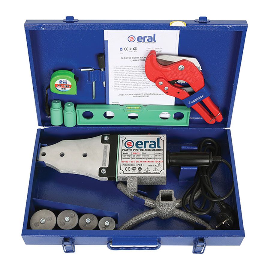 ERAL | Classic PPR Welding Machine Set Classic 3 Pin Nos Plug(20-25-32-40-50-63 Mm Welding Sockets) | ER-02 20141