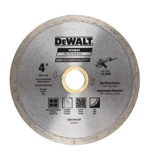 DEWALT | Continuous Rim 100 X 5 X 22.2mm | DW47401HP