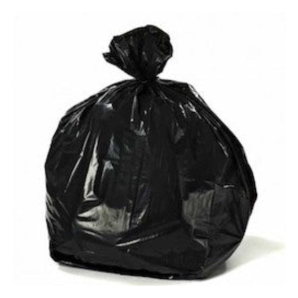 AZOSS | Trash Bags 110x95 cm 40 Microns Black | 1IC042