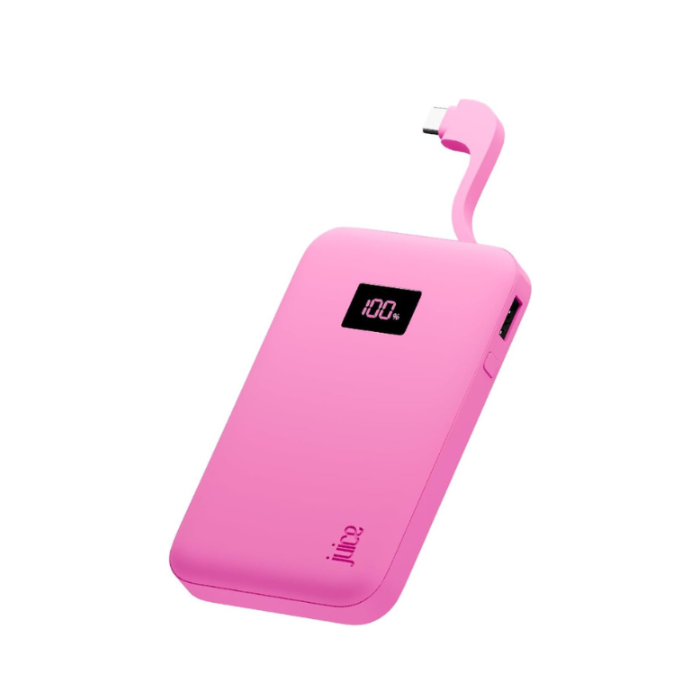 JUICE | Power Bank 1 Integrated Pink 5000mAh | MJUAS00000019