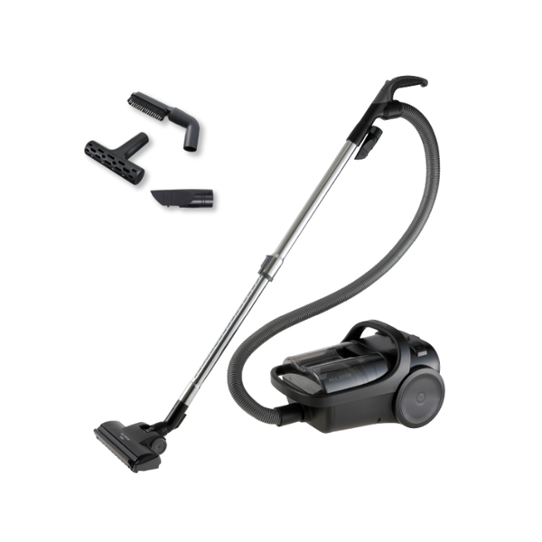 PANASONIC | Powerful 2000W Cyclone Bagless Canister Vacuum Cleaner with HEPA Filter MC-CL605K747 | APAVCCL605K74